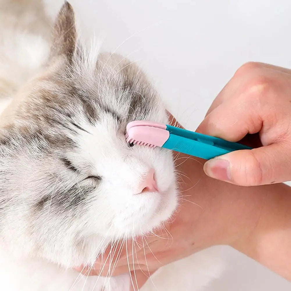 Brosse pour Chat - CatEyeWipe™ - Rose - ENTREPÔT DU CHAT
