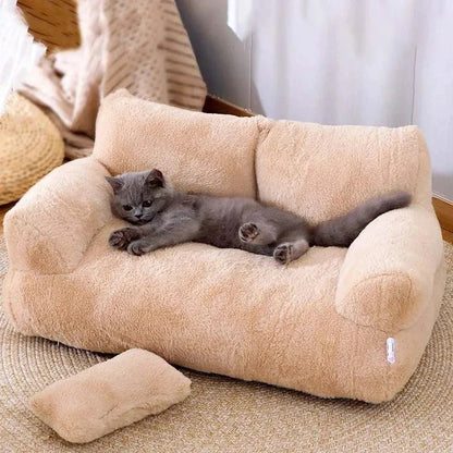 Canapé pour Chat - CatCanapéLit™ - Kaki - Amour du chat