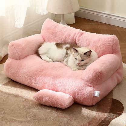Canapé pour Chat - CatCanapéLit™ - Rose - Amour du chat