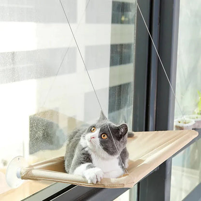 Hamac Chat - PetCatHangingBed™ - Jaune Clair - Amour du chat