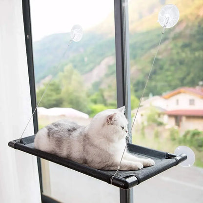 Hamac Chat - PetCatHangingBed™ - Noir - Amour du chat