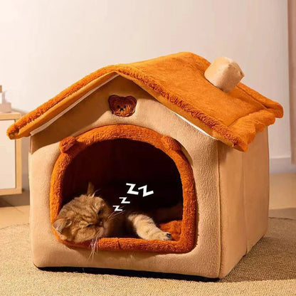 Maison Chat - PetCocon™ - Marron - Amour du chat