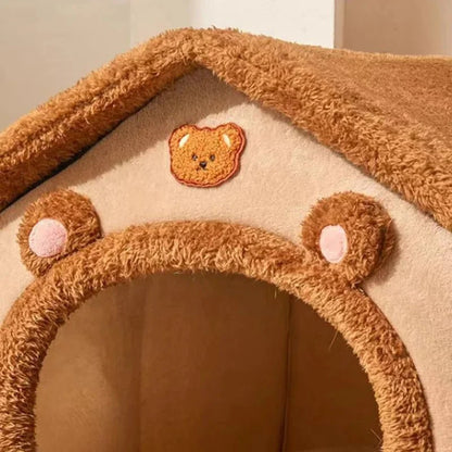 Maison Chat - PetCocon™ - Marron - Amour du chat